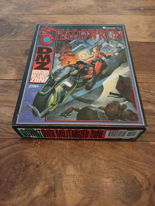 Shadowrun Downtown Militarized Zone Box Set FAS 7111 FASA 1990