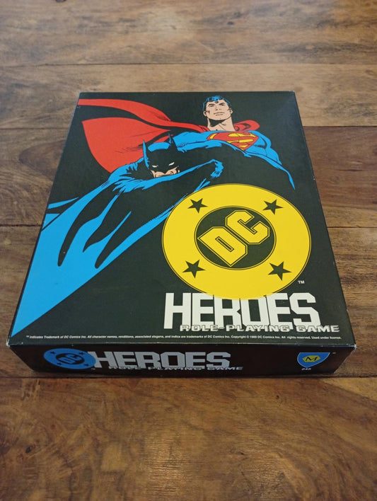 DC Heroes 2nd Ed Box Set MFG 245 Mayfair Games 1989