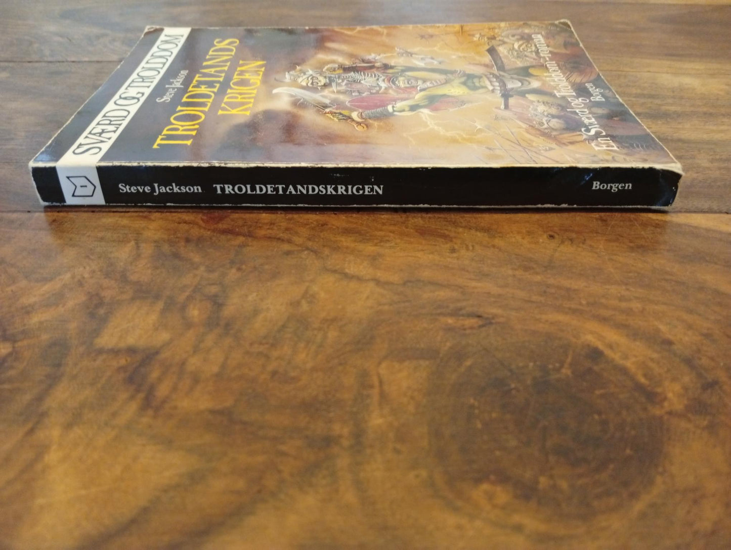 Sværd og Trolddom Troldetandskrigen Steve Jackson 1991