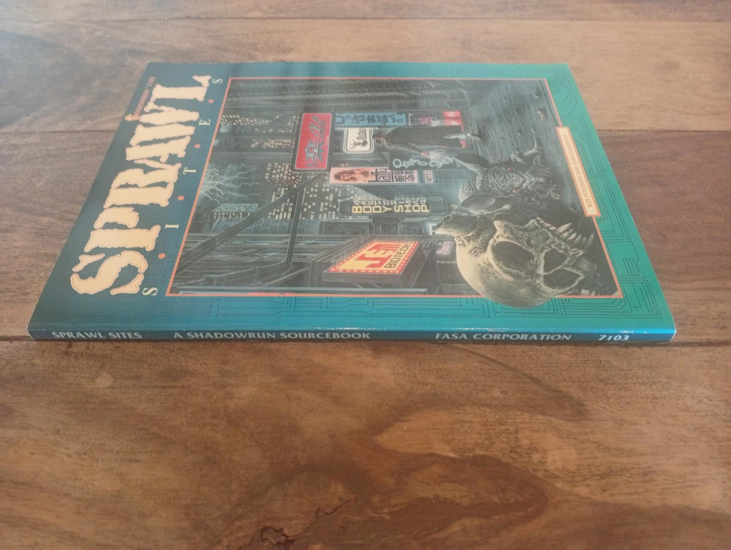 Shadowrun Sprawl Sites 7103 FASA 1989