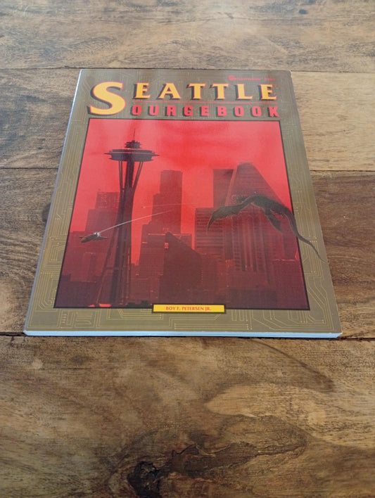 Shadowrun Seattle Sourcebook 7201 FASA 1990