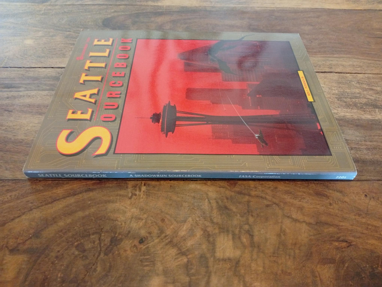 Shadowrun Seattle Sourcebook 7201 FASA 1990