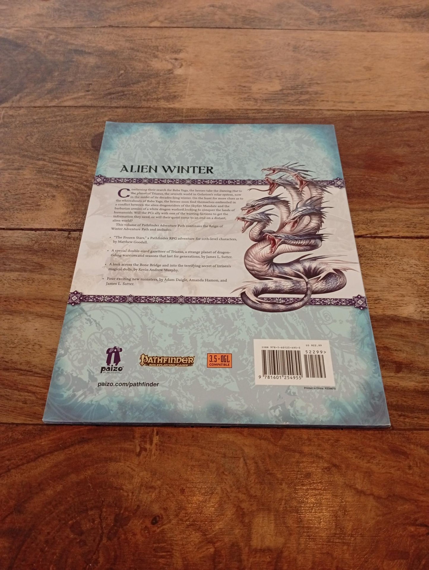 Pathfinder The Frozen Stars Reign of Winter #4 9070 Paizo Publishing 2013