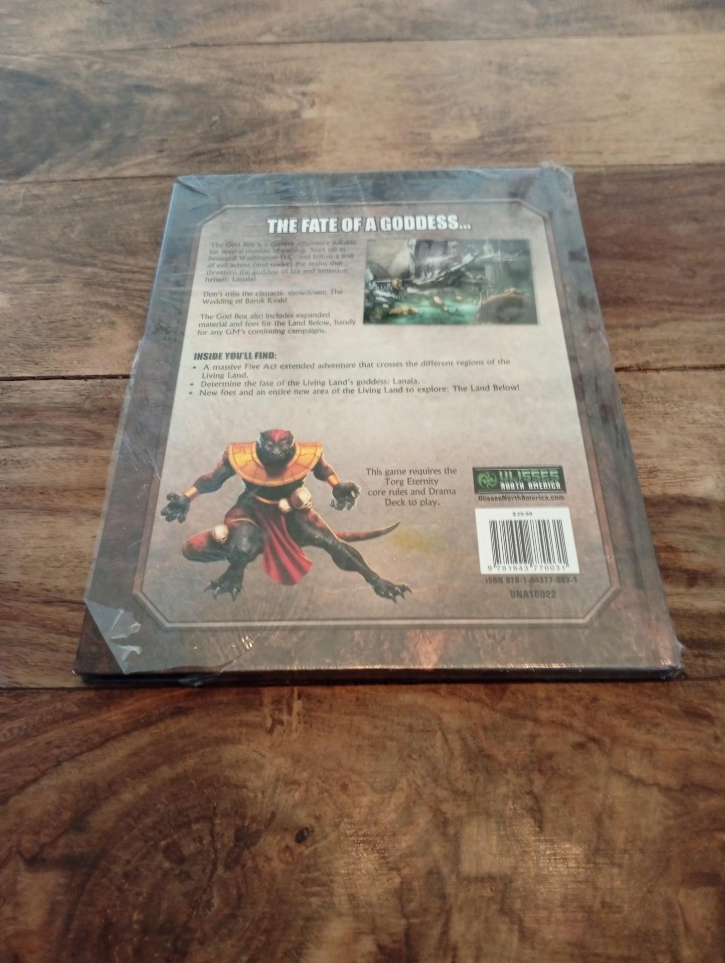 Torg Eternity The God Box Hardcover UNA 10022 Ulisses Spiele 2019