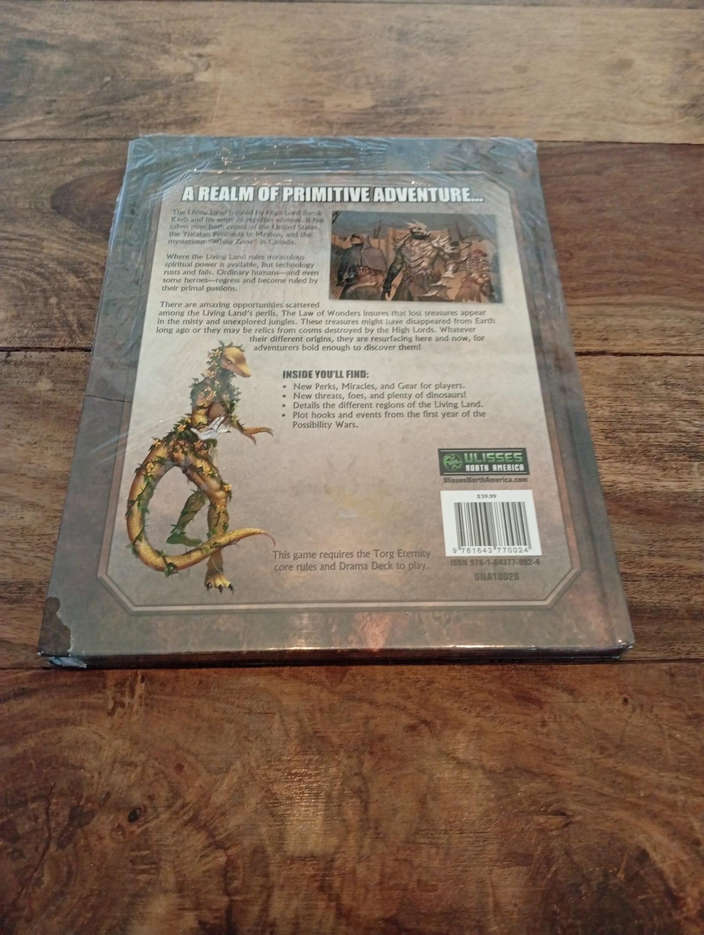Torg Eternity The Living Land Hardcover UNA 10020 Ulisses Spiele 2019