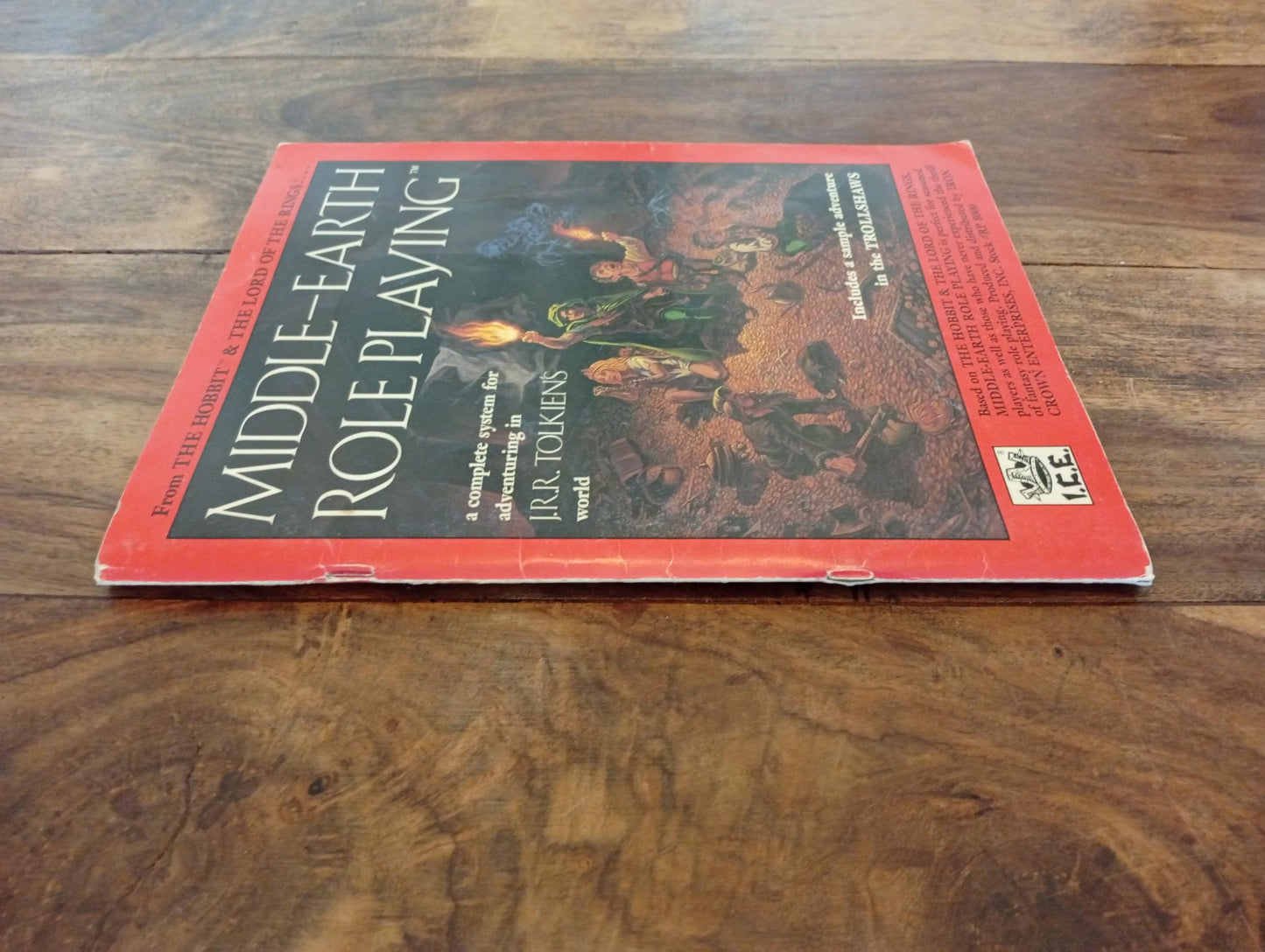 Middle-Earth Role Playing Rulebook 1st Edition, 1st Printing I.C.E. 8000 MERP 1984