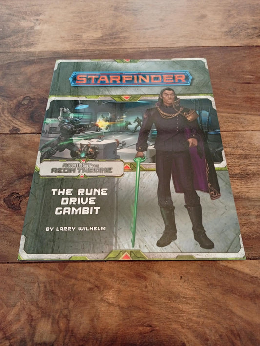 Starfinder The Rune Drive Gambit Against the Aeon Throne #3 Paizo Publishing 2018
