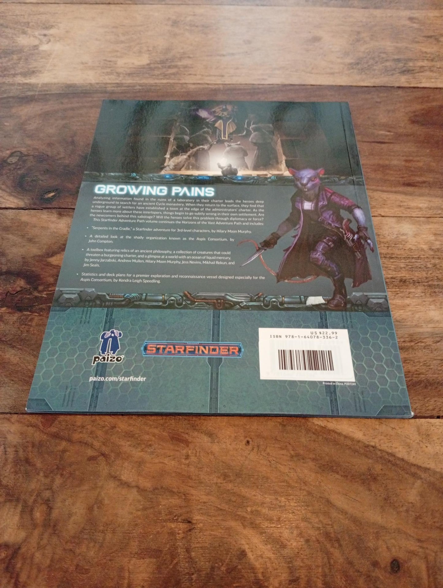 Starfinder Serpents in the Cradle Horizons of the Vast #2 Paizo Publishing 2021