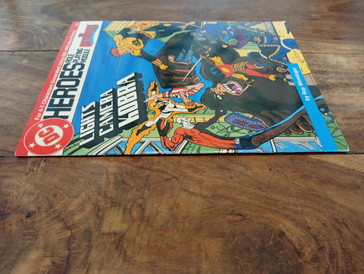 DC Heroes The Outsiders Lights Camera Kobra Mayfair Games 1987