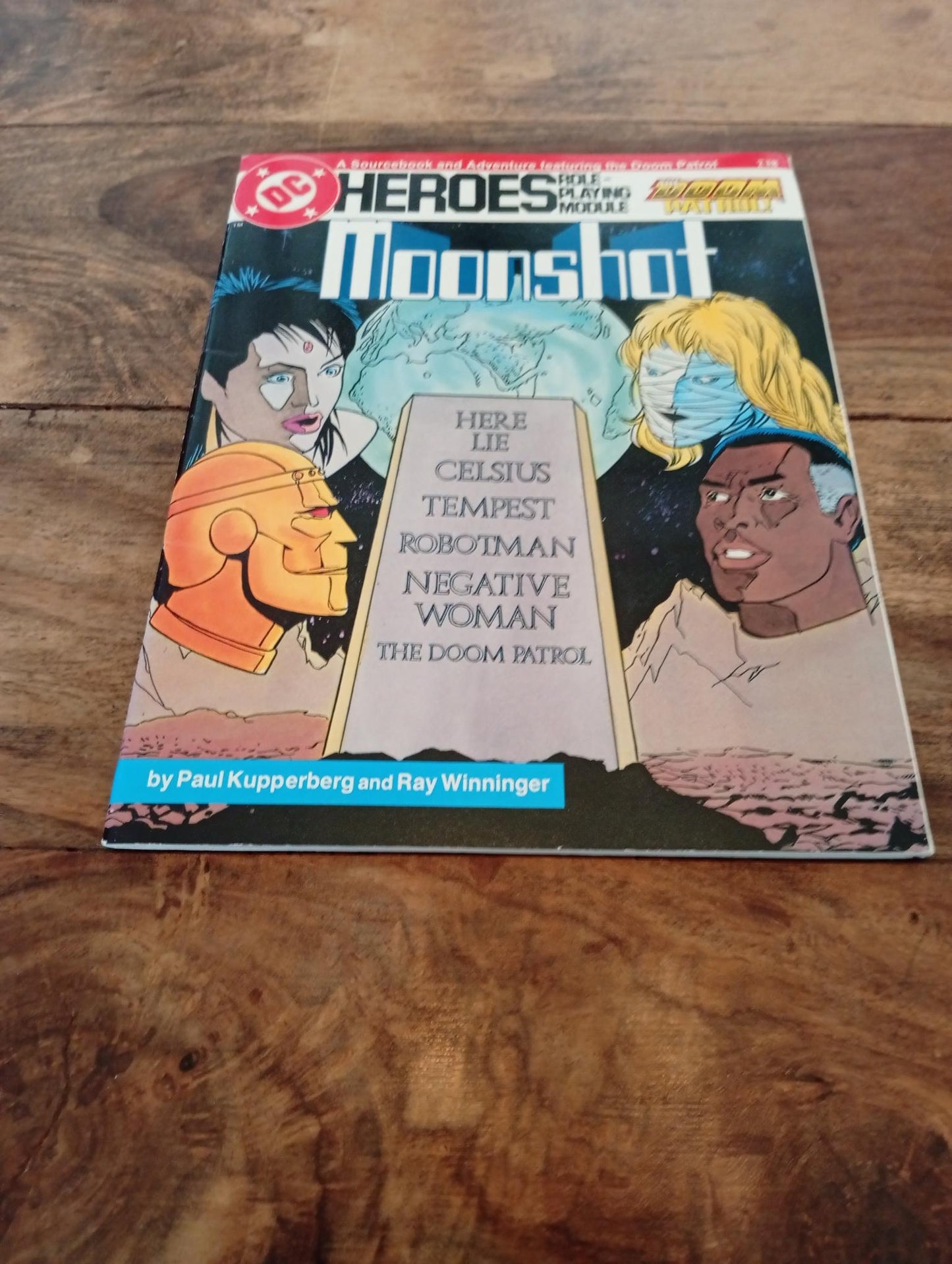 DC Heroes Moonshot Mayfair Games 1988