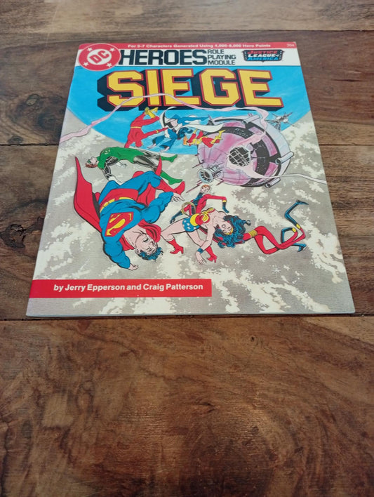 DC Heroes Siege Mayfair Games 1985