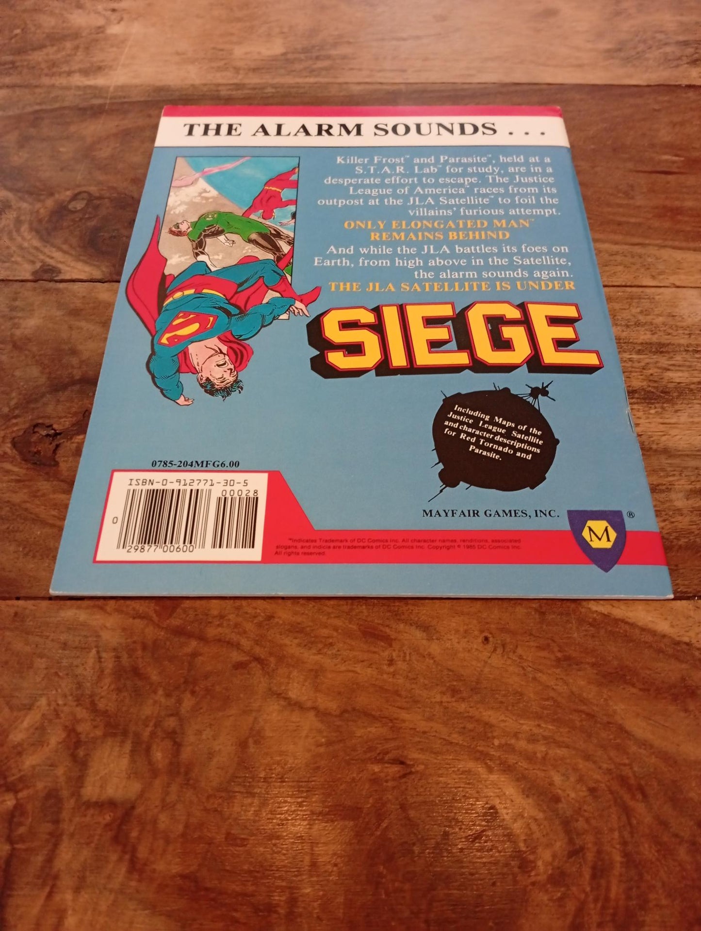 DC Heroes Siege Mayfair Games 1985
