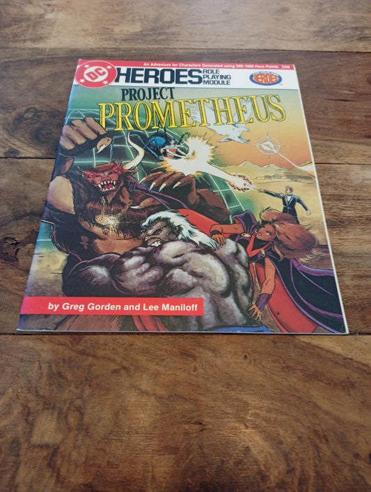 DC Heroes Project Prometheus Mayfair Games 1985