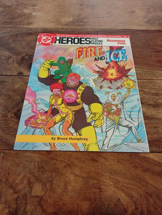 DC Heroes Fire and Ice Mayfair Games 1986