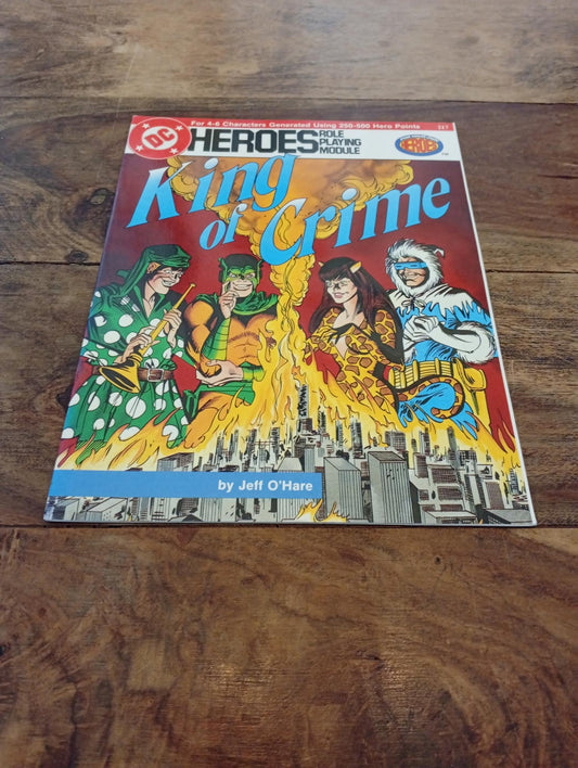 DC Heroes King of Crime Mayfair Games 1986