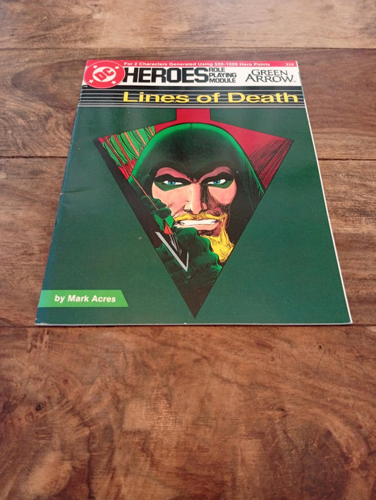 DC Heroes Lines of Death Mayfair Games 1987