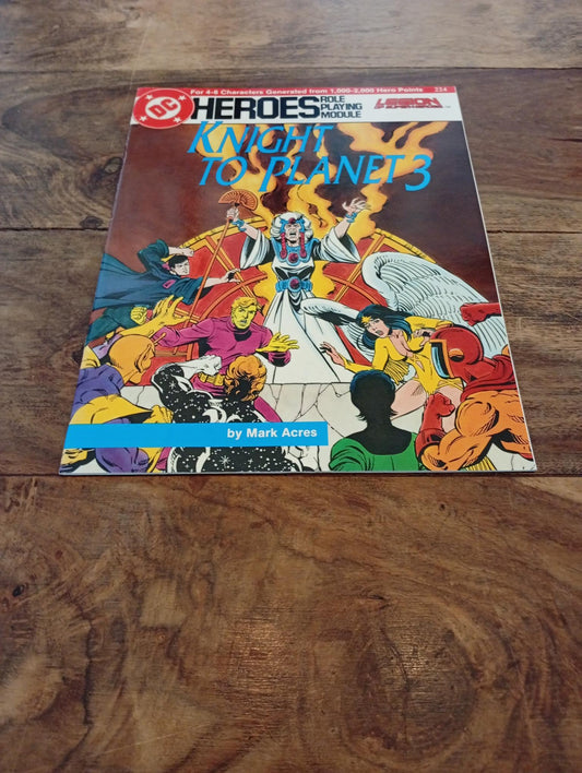 DC Heroes Knight to Planet 3 Mayfair Games 1987