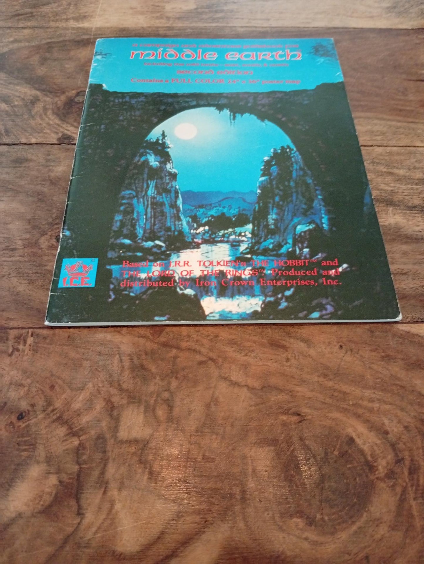 MERP A Campaign and Adventure Guidebook for Middle Earth With Map I.C.E. 1983