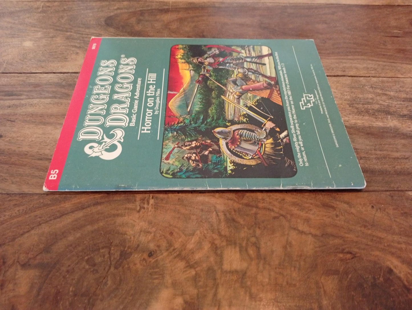 Dungeons & Dragons Horror on the Hill B5 TSR 9078 D&D 1983