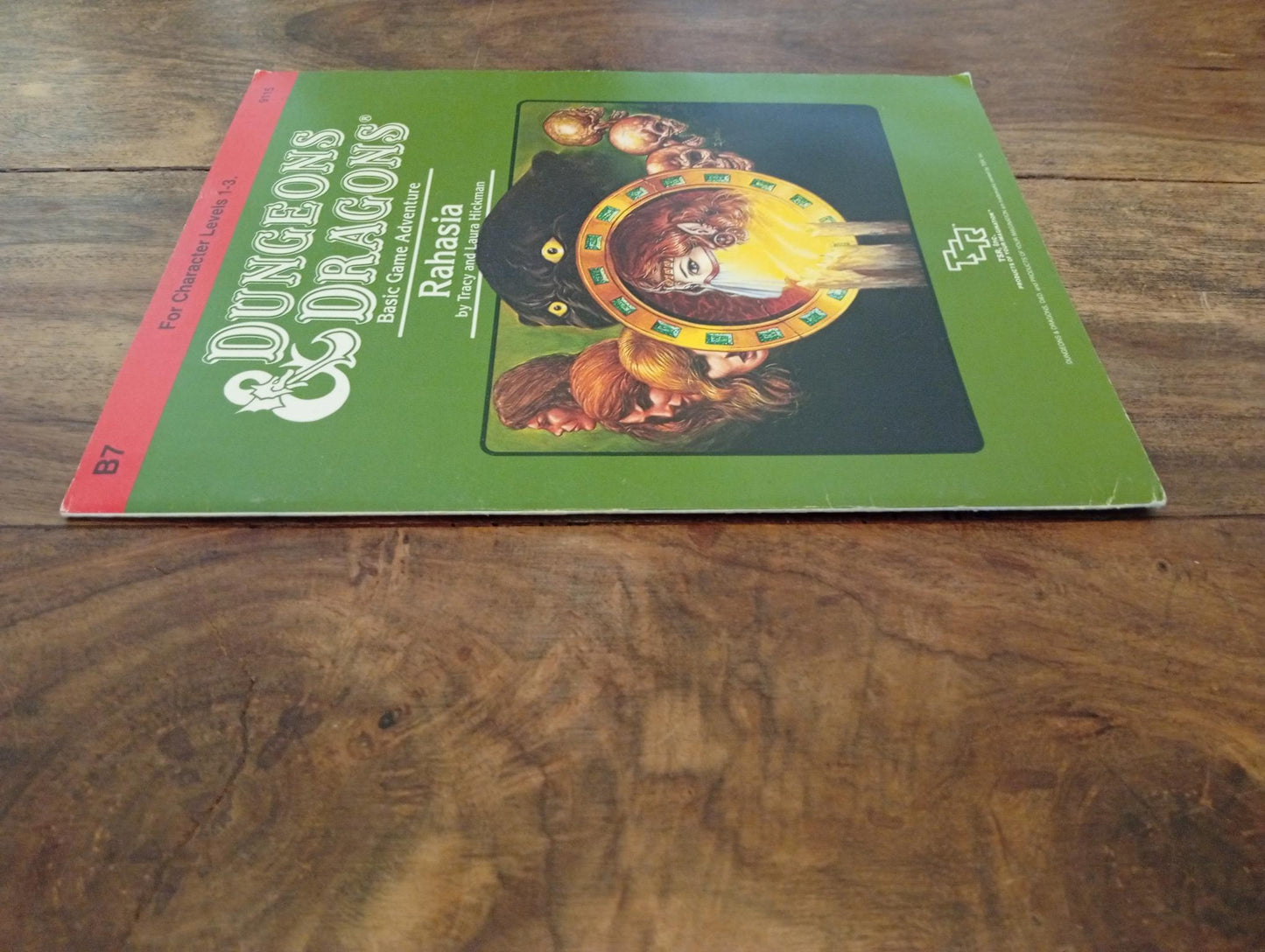 Dungeons & Dragons Rahasia B7 TSR 9115 D&D 1984