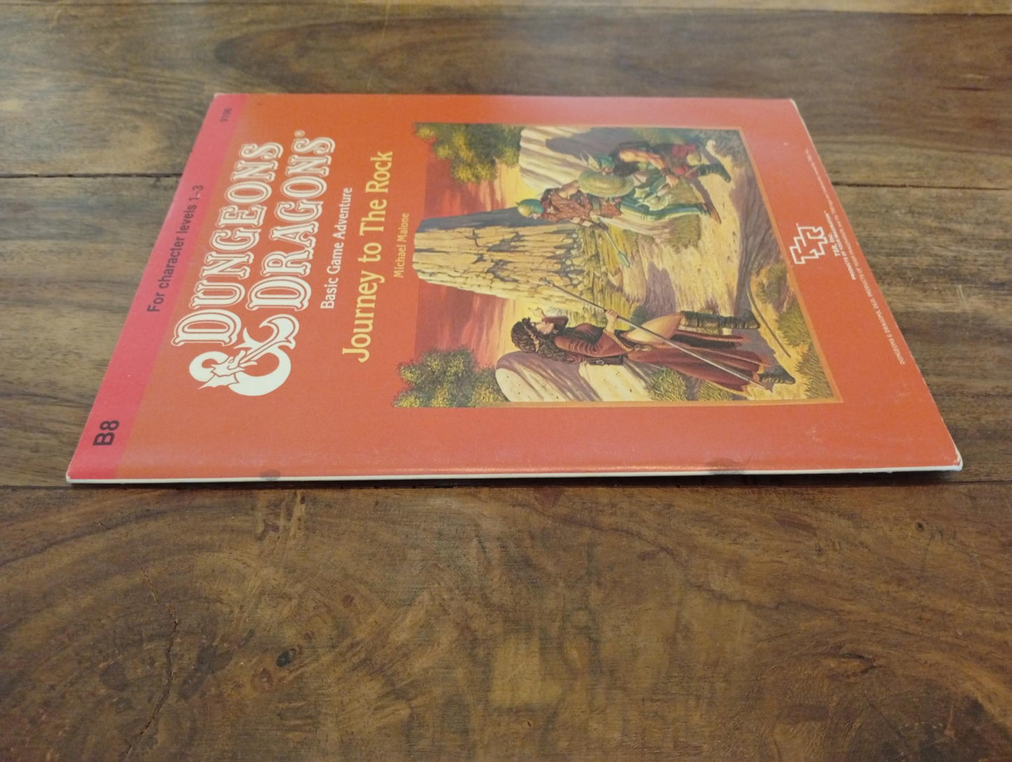 Dungeons & Dragons Journey to the Rock B8 TSR 9106 D&D 1984