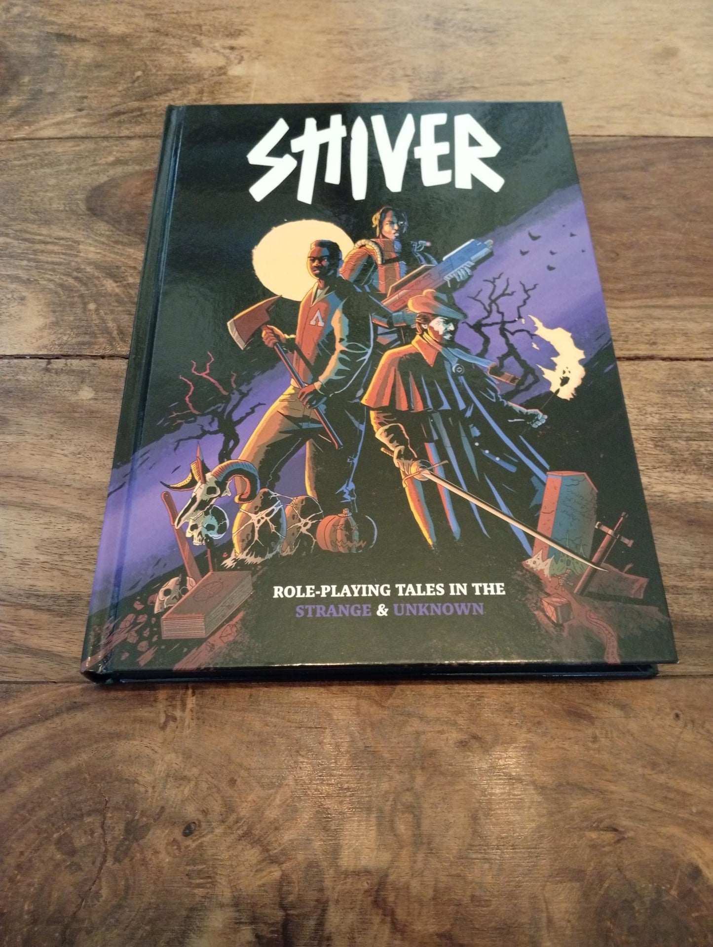 Shiver Core Rulebook Hardcover Parable Games 2022