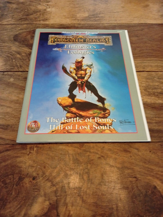 Forgotten Realms Elminster's Ecologies #1 The Battle of Bones/The Hill of Lost Souls TSR 1995