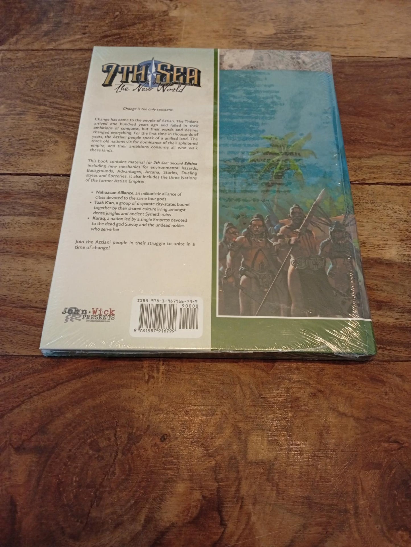 7th Sea The New World New Hardcover John Wick Presents 2018