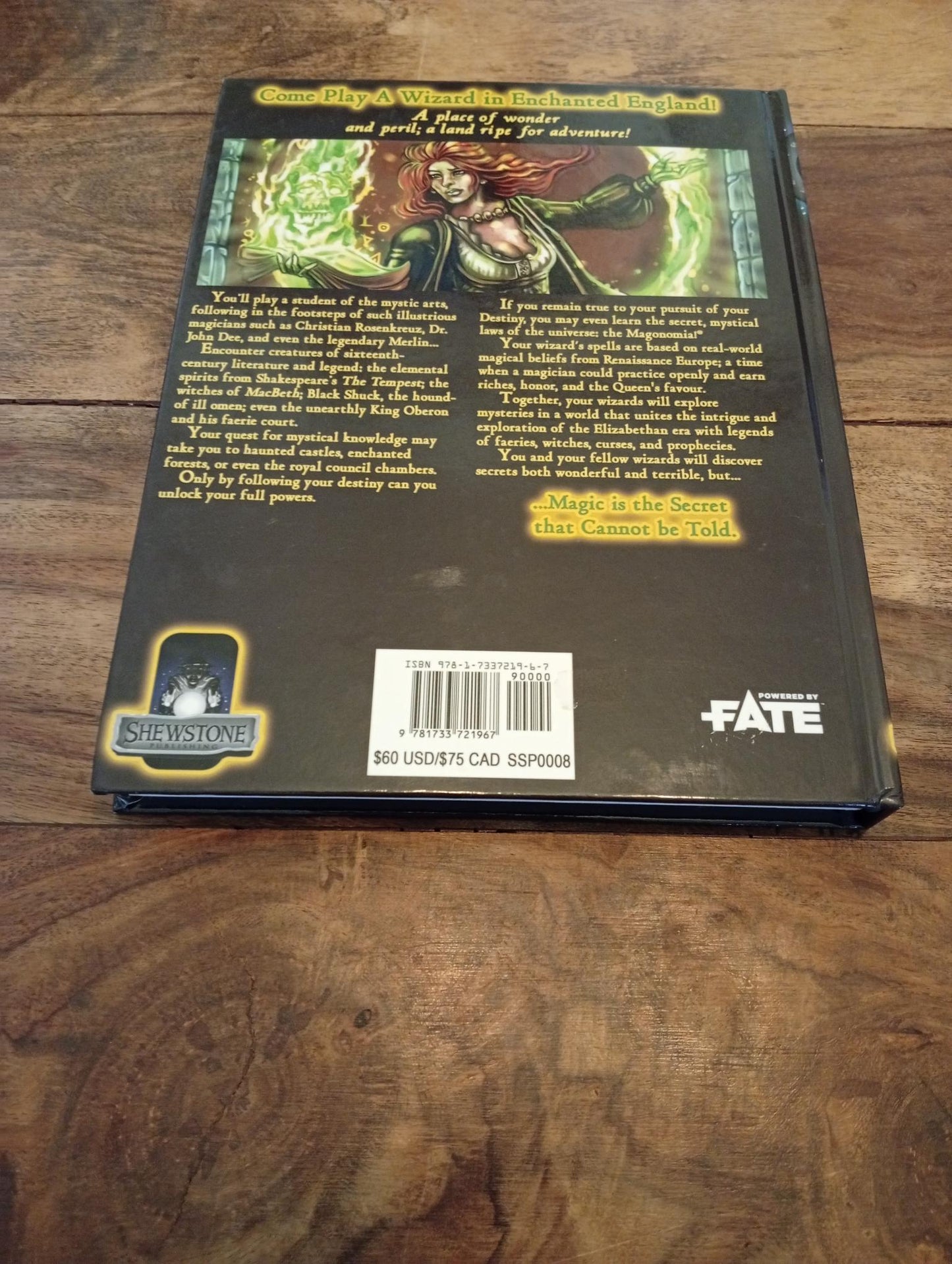 Magonomia the Roleplaying Game of Renaissance Wizardry Shewstone Publishing 2021