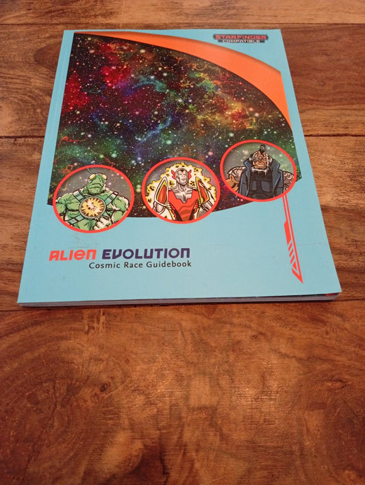 Alien Evolution Cosmic Race Guidebook Starfinder Compatible Fat Goblin Games 2018