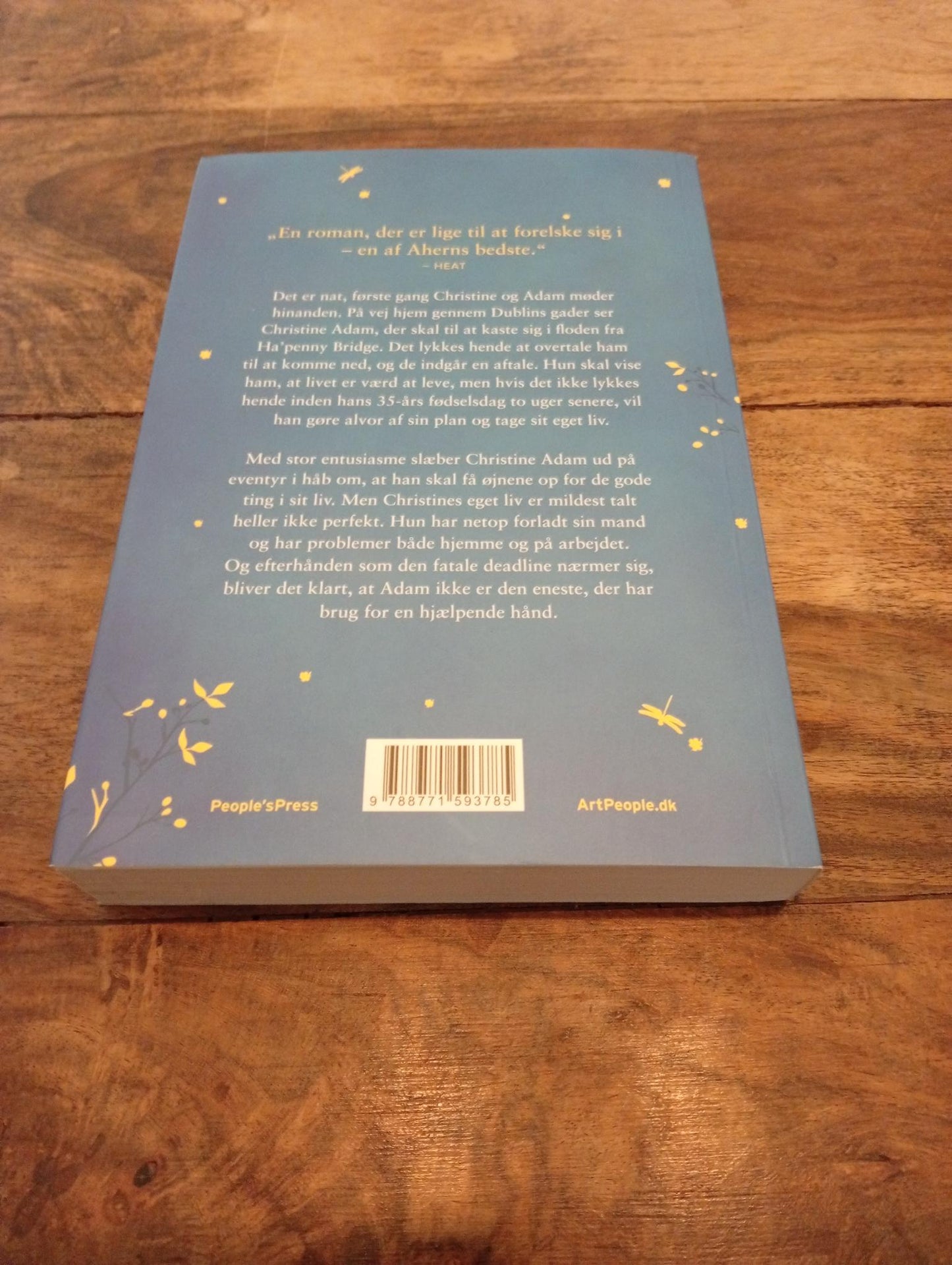 Kunsten at forelske sig Cecelia Ahern People´sPress 2015