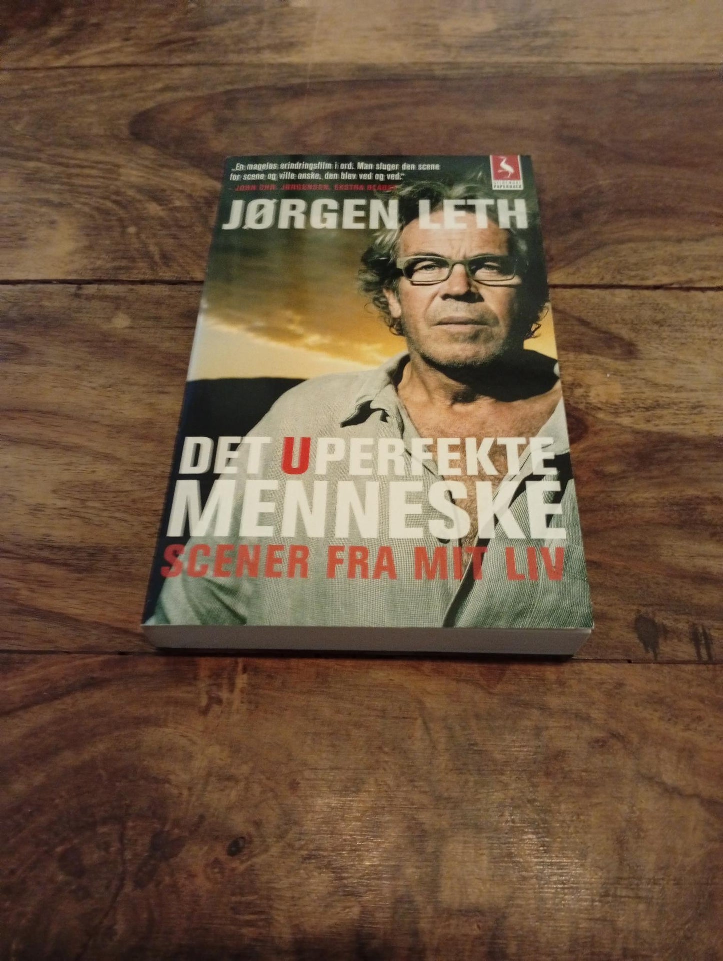 Jørgen Leth Det uperfekte menneske scener fra mit liv Gyldendal 2008