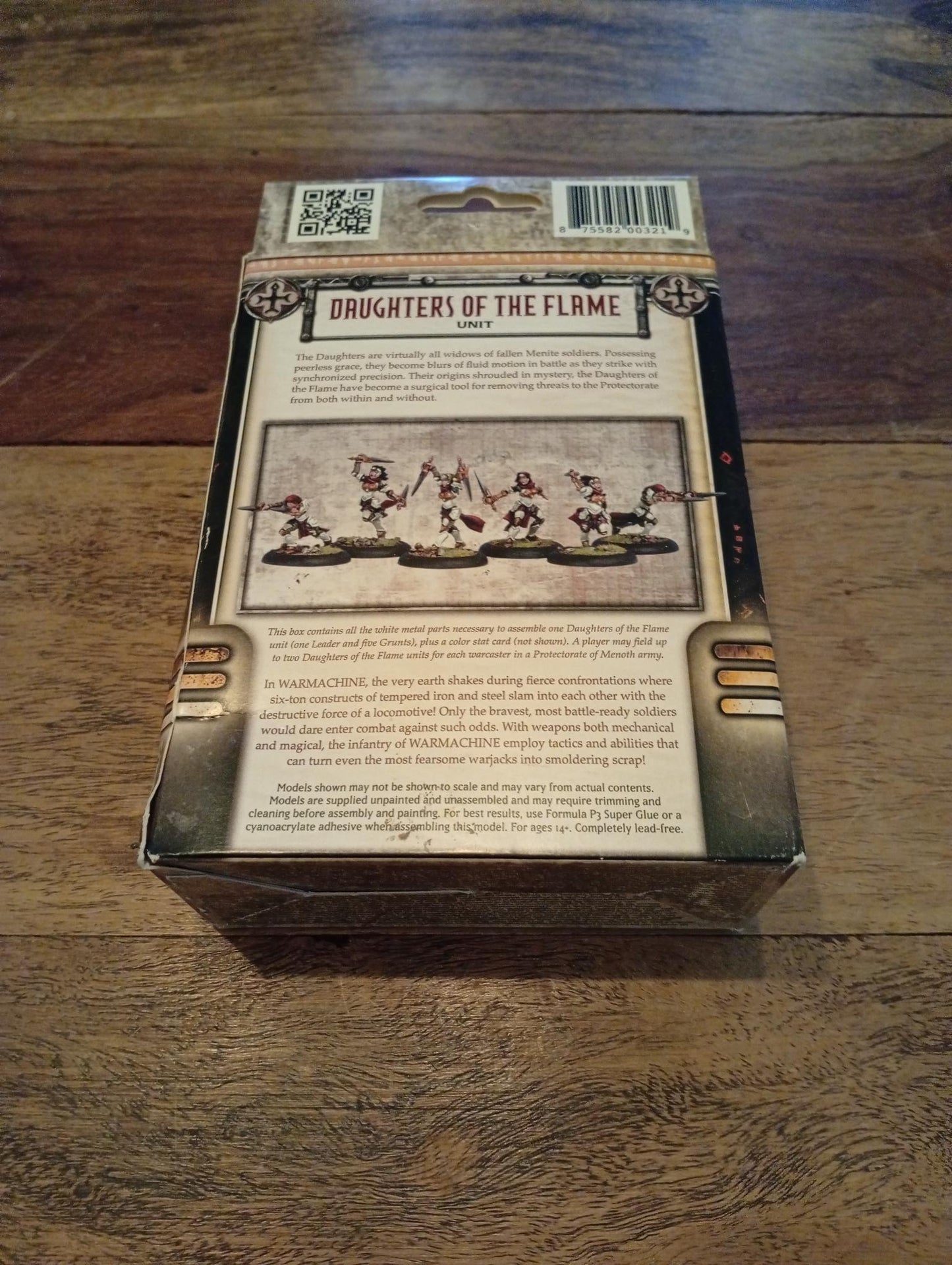 Warmachine Daughters of the Flame Protectorate Menoth