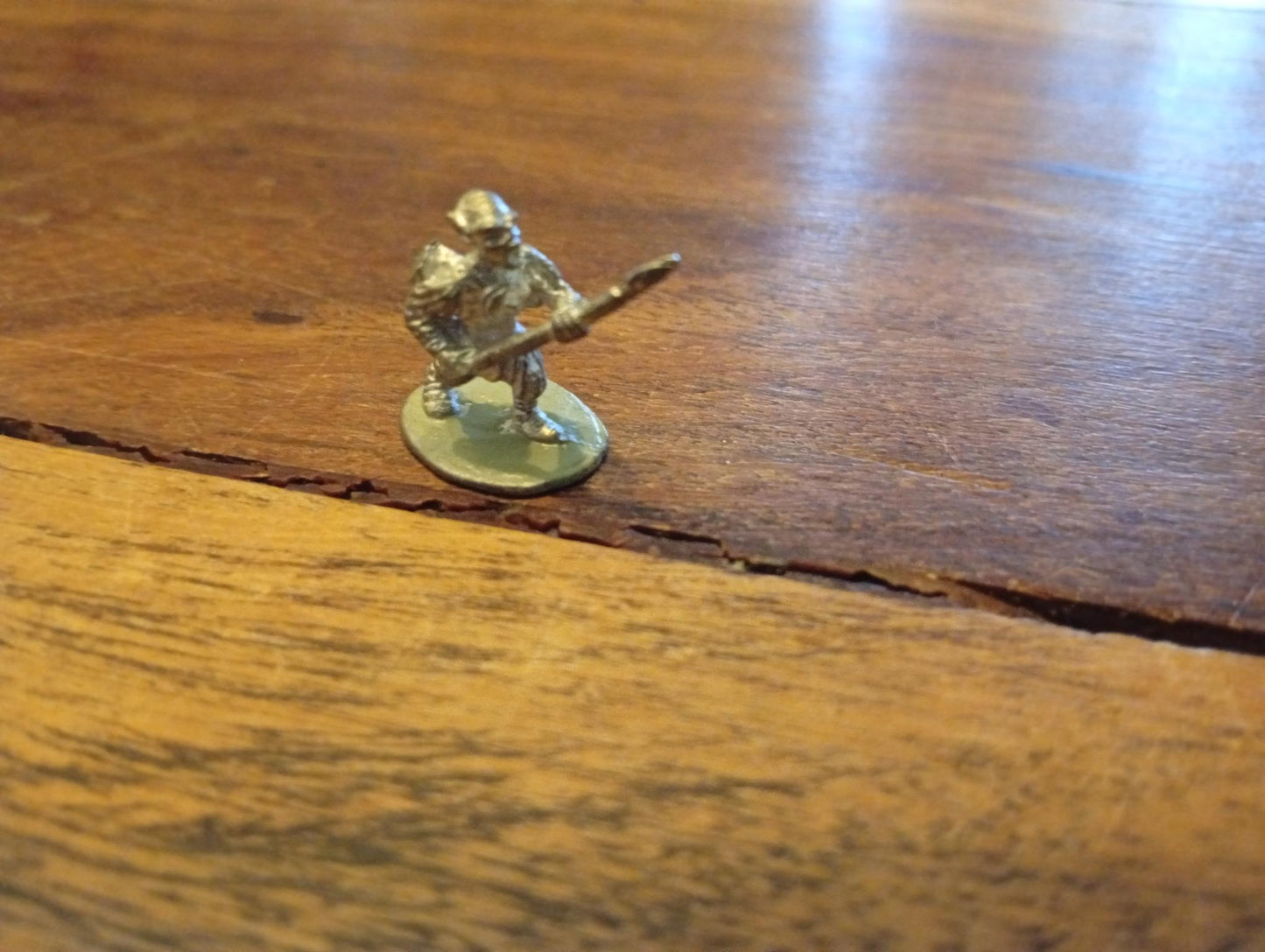 Prince August Goblin Warrior with Spear Metal Miniatures