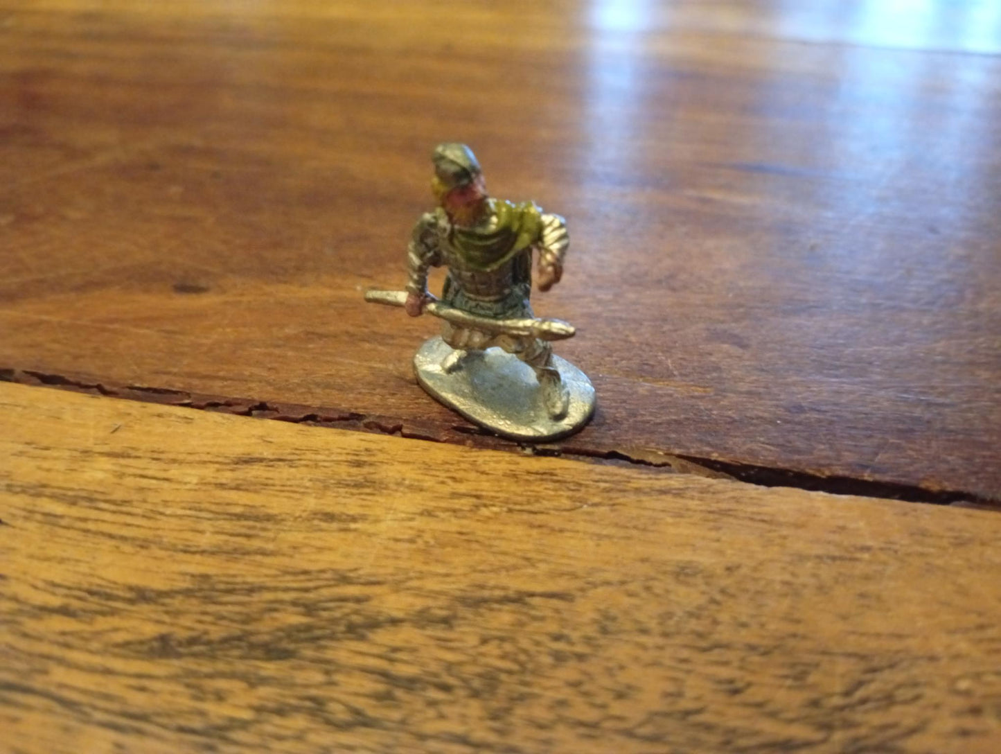Prince August Fighter with Spear Metal Miniatures