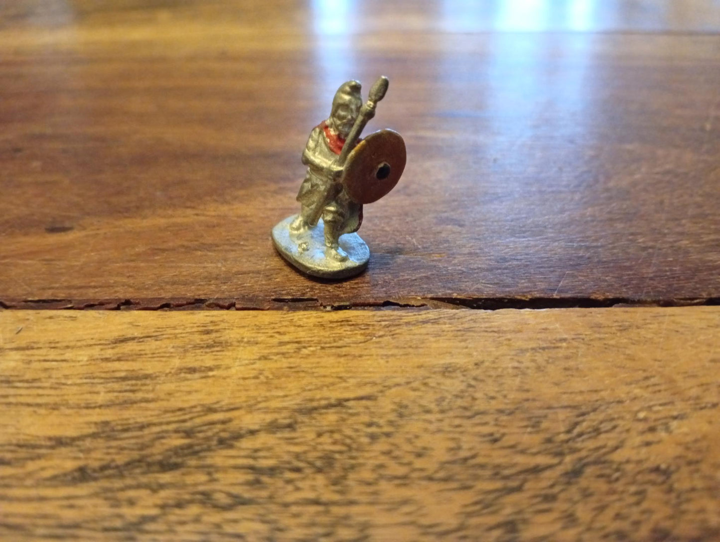 Prince August Fighter with Spear And Shield Metal Miniatures