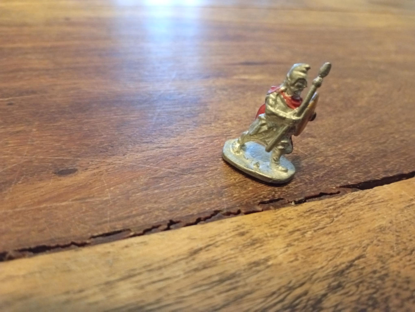 Prince August Fighter with Spear And Shield Metal Miniatures