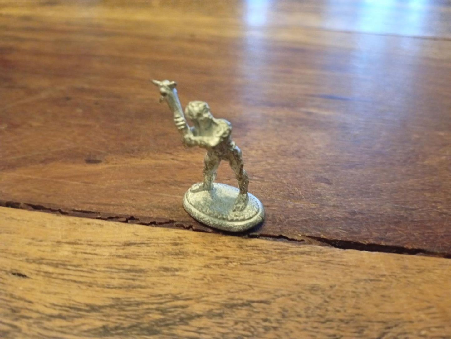 Prince August Zombie With Spiked Club Metal Miniatures