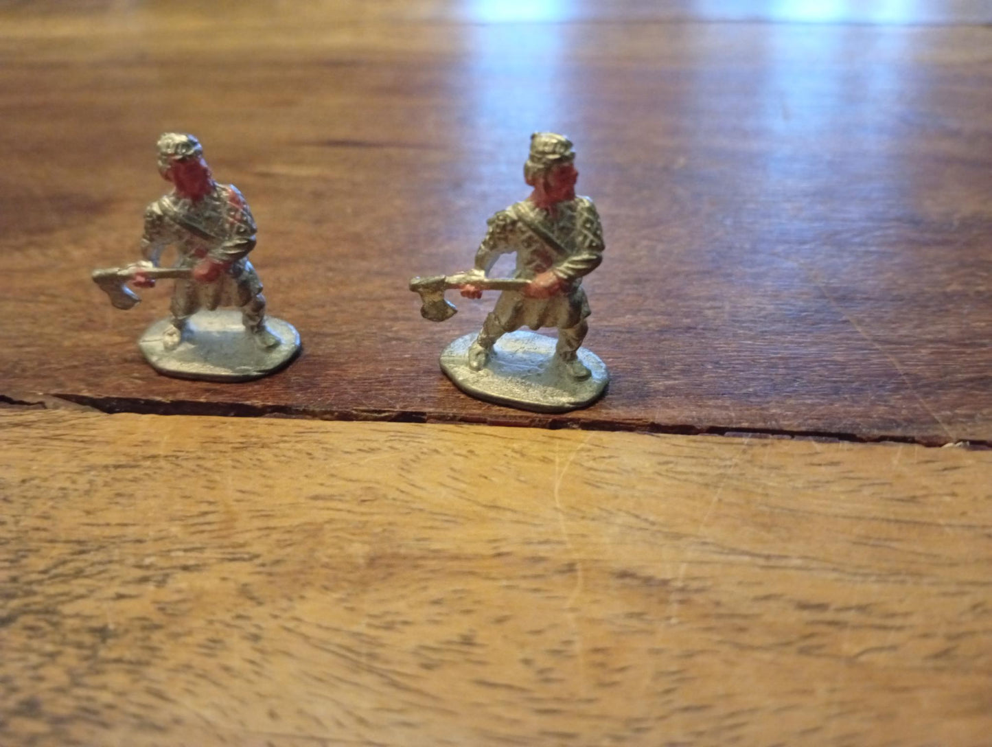 Prince August Warriors with Axe Metal Miniatures
