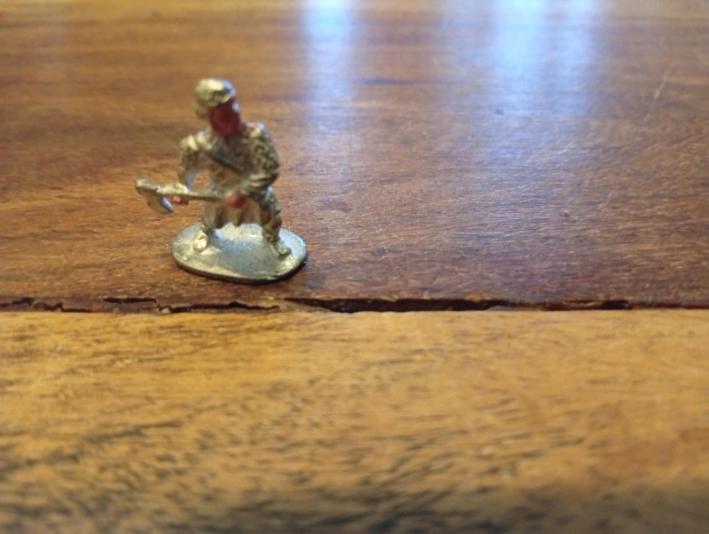 Prince August Warrior with Axe Metal Miniatures