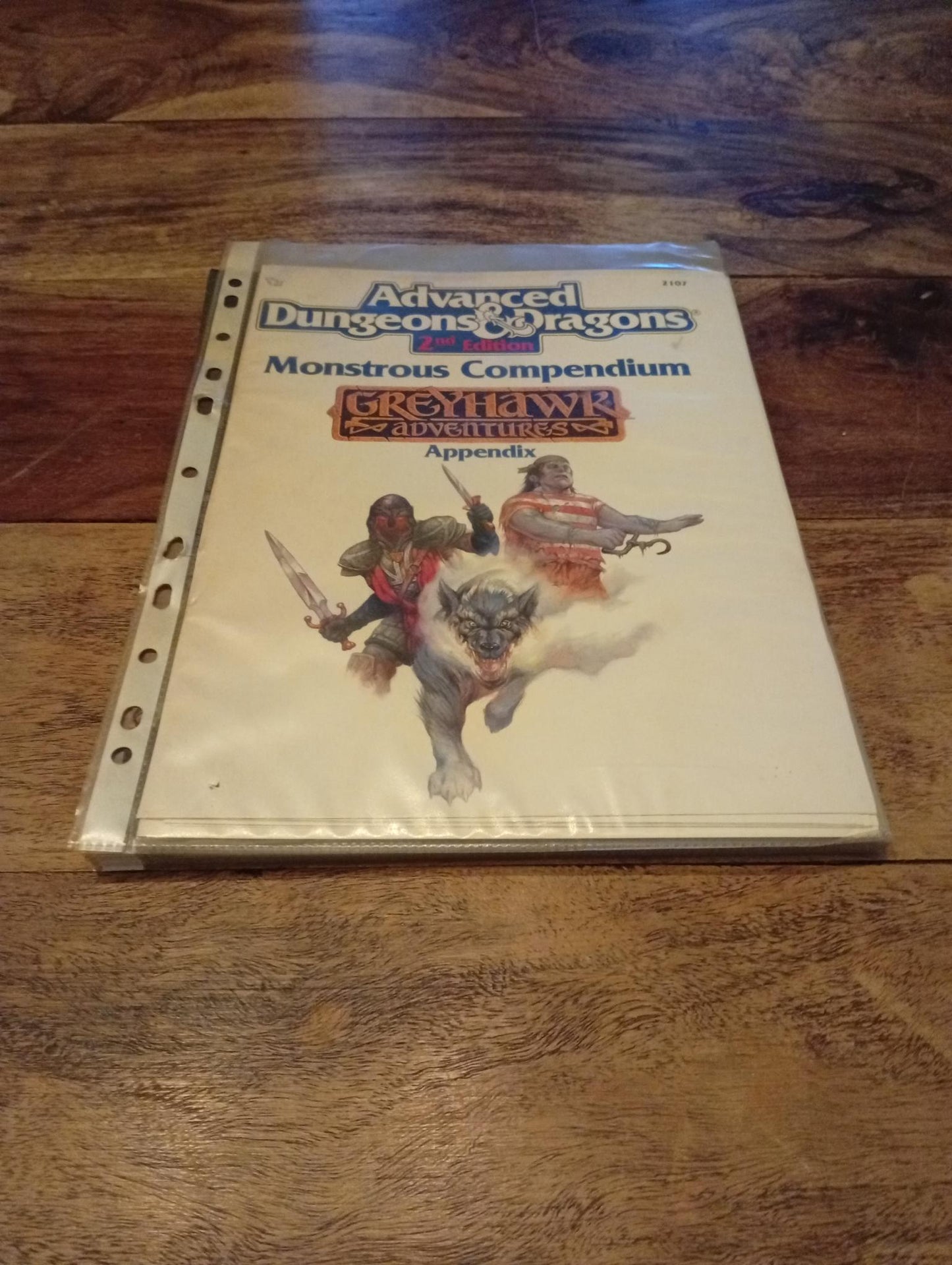 AD&D Greyhawk Monstrous Compendium Greyhawk Appendix TSR 1990
