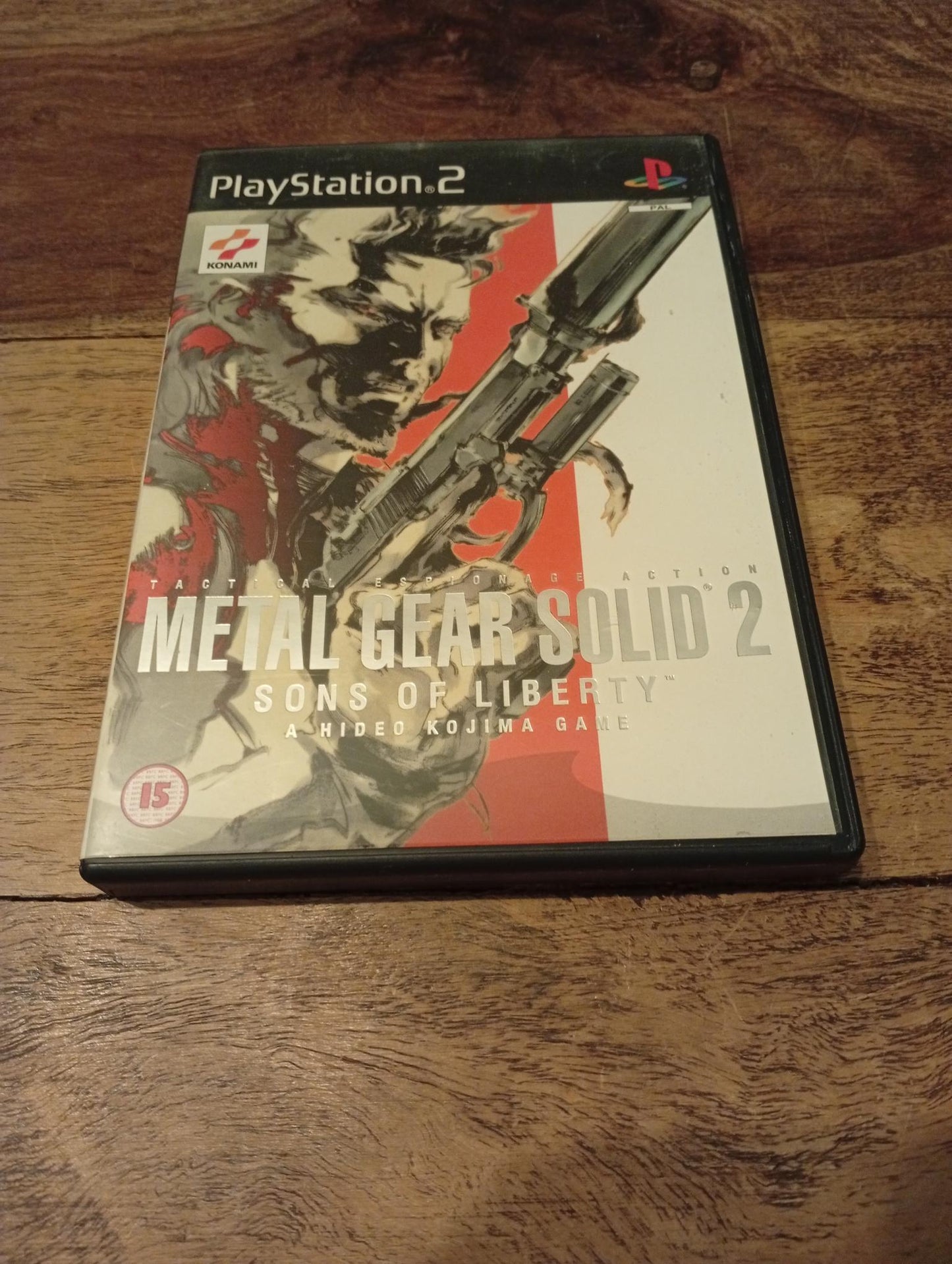 PlayStation 2 Metal Gear Solid 2 Sons of Liberty 2001