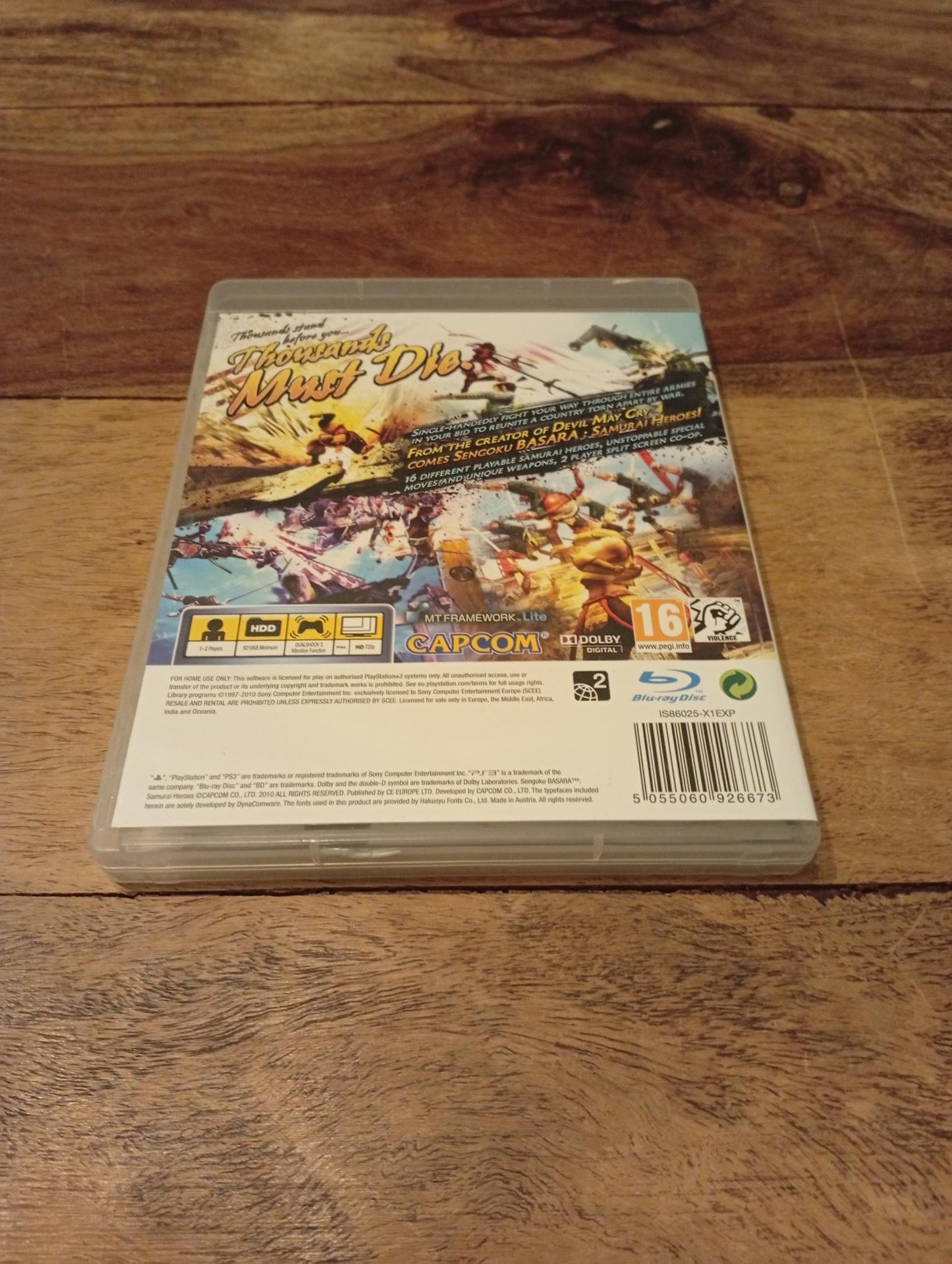 PlayStation 3 Sengoku Basara Samurai Heroes 2010