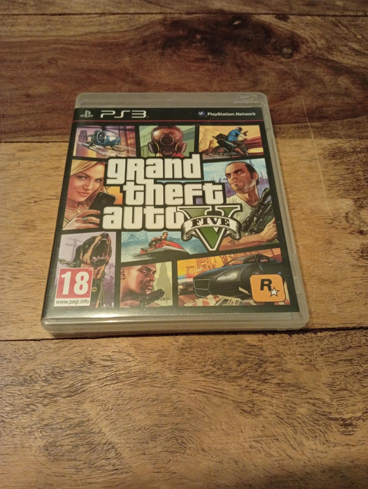 PlayStation 3 Grand Theft Auto Five 2013