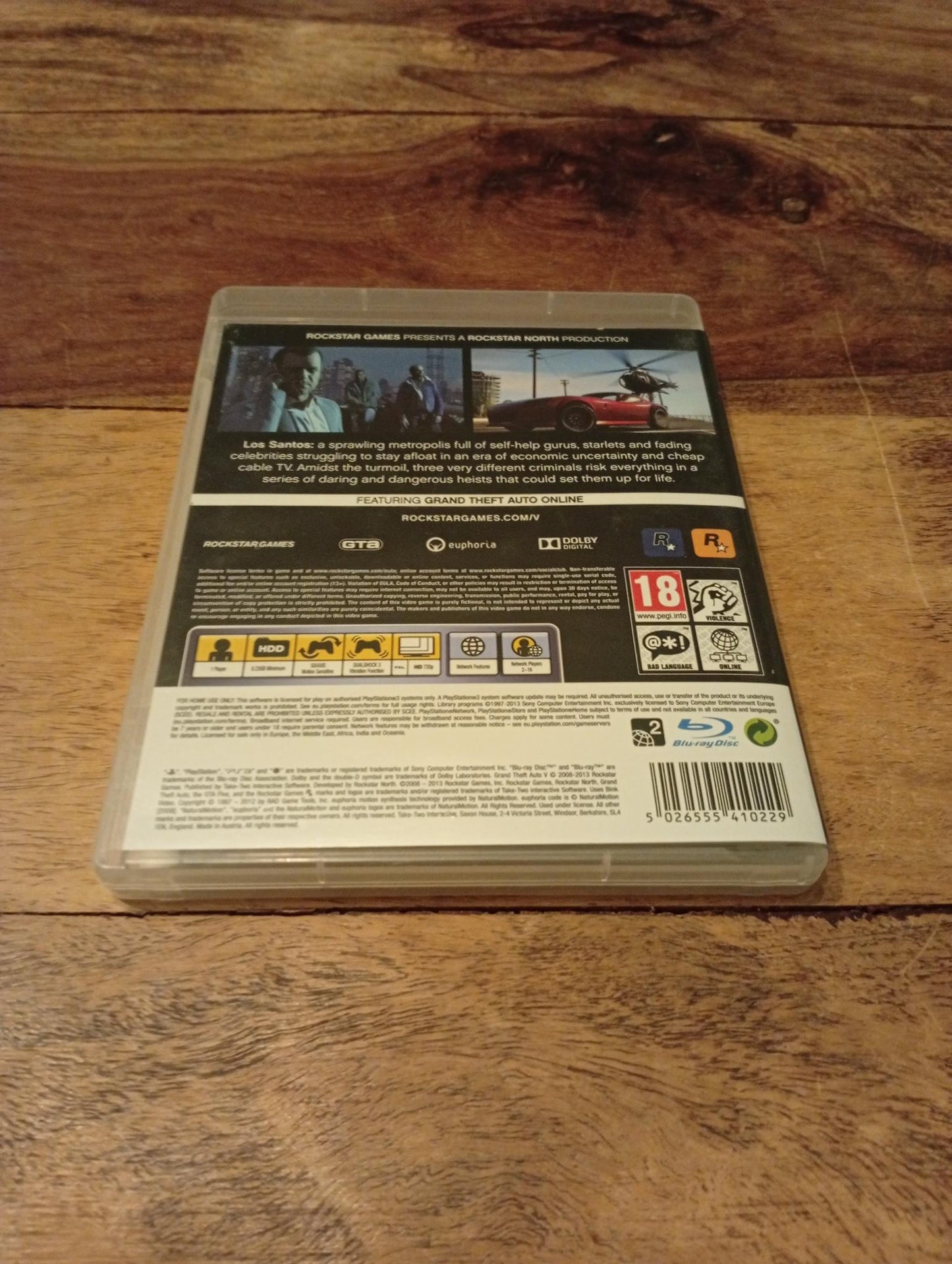 PlayStation 3 Grand Theft Auto Five 2013