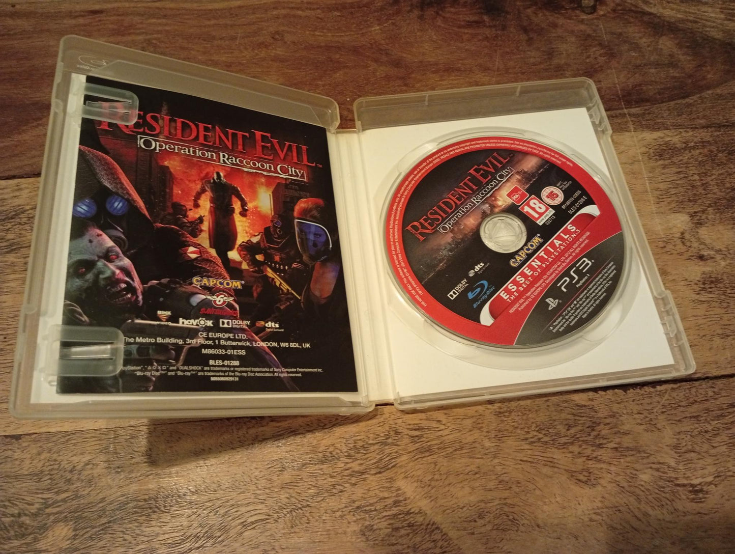 PlayStation 3 Resident Evil Operation Racoon City 2012