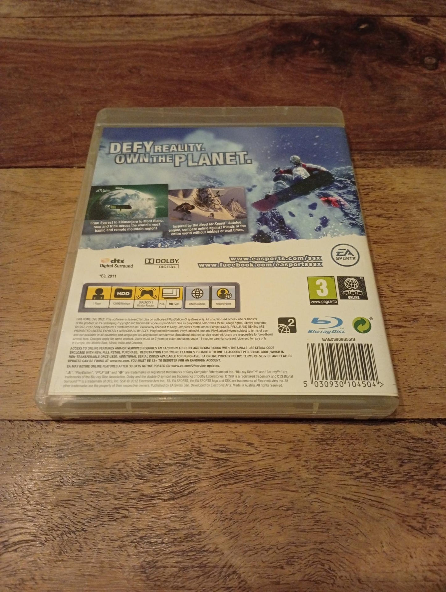 PlayStation 3 SSX 2012