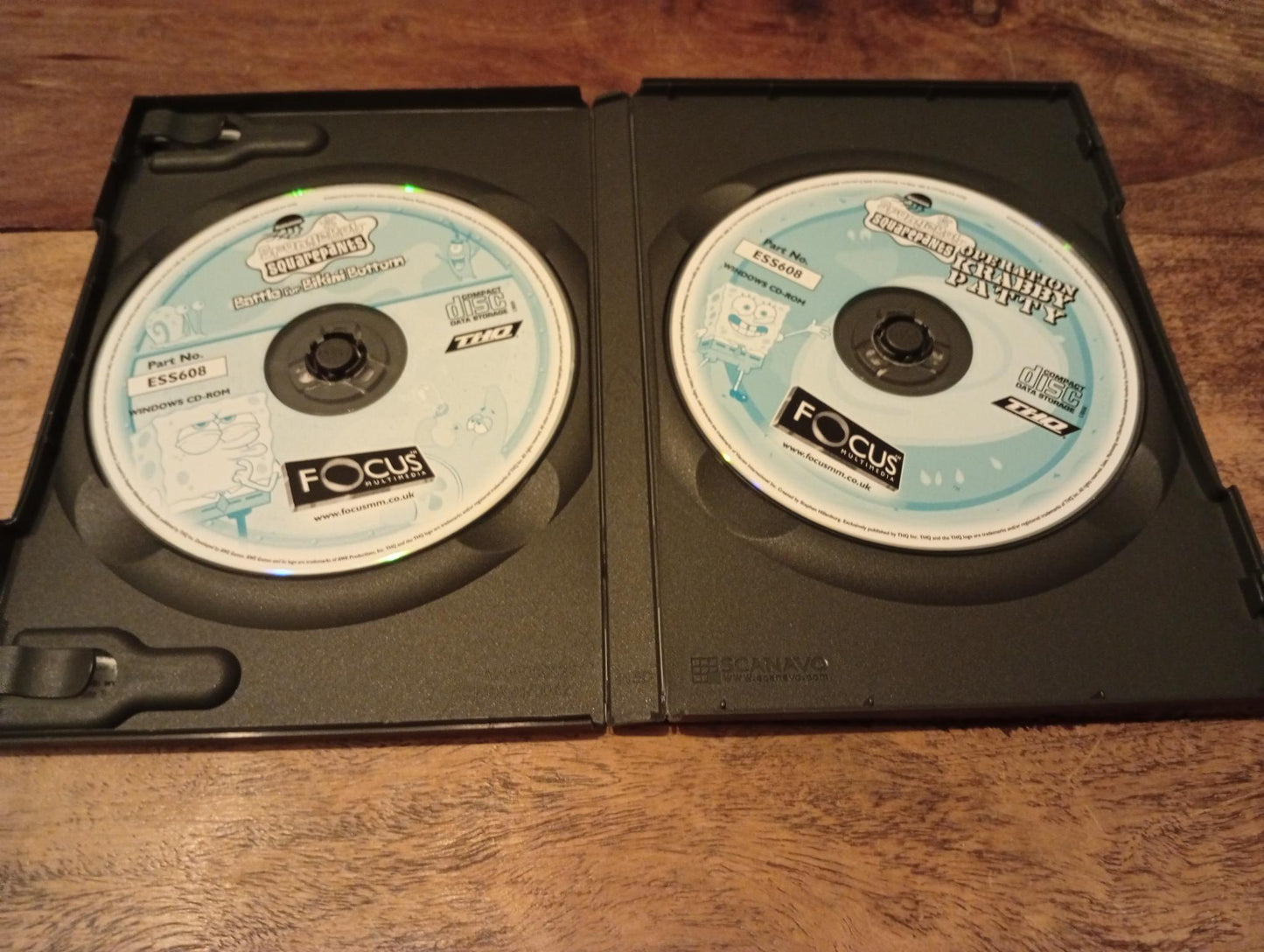 PC Game Spongebob battle for bikini bottom and Krabby patty