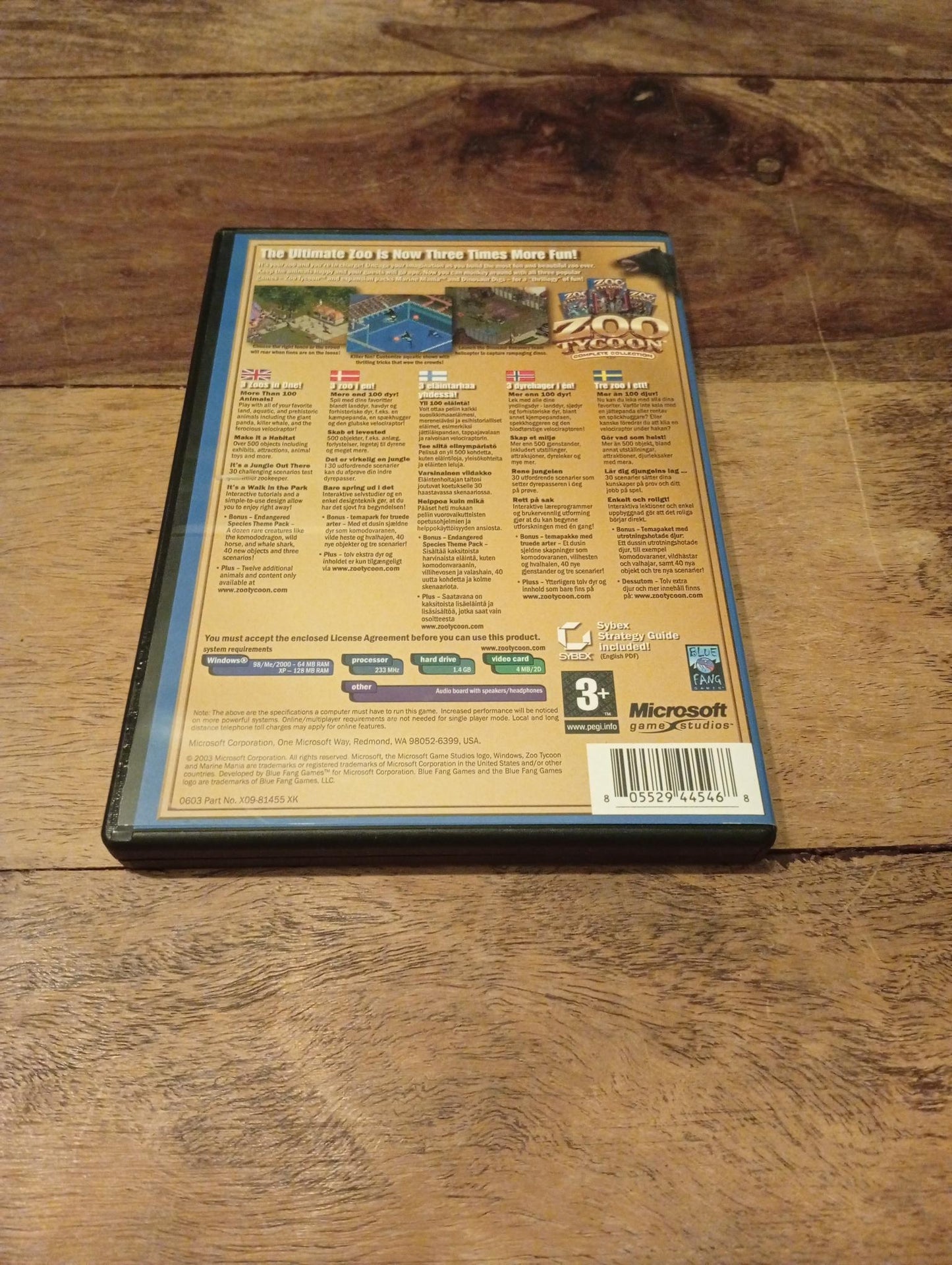 PC Game Zoo Tycoon 2003