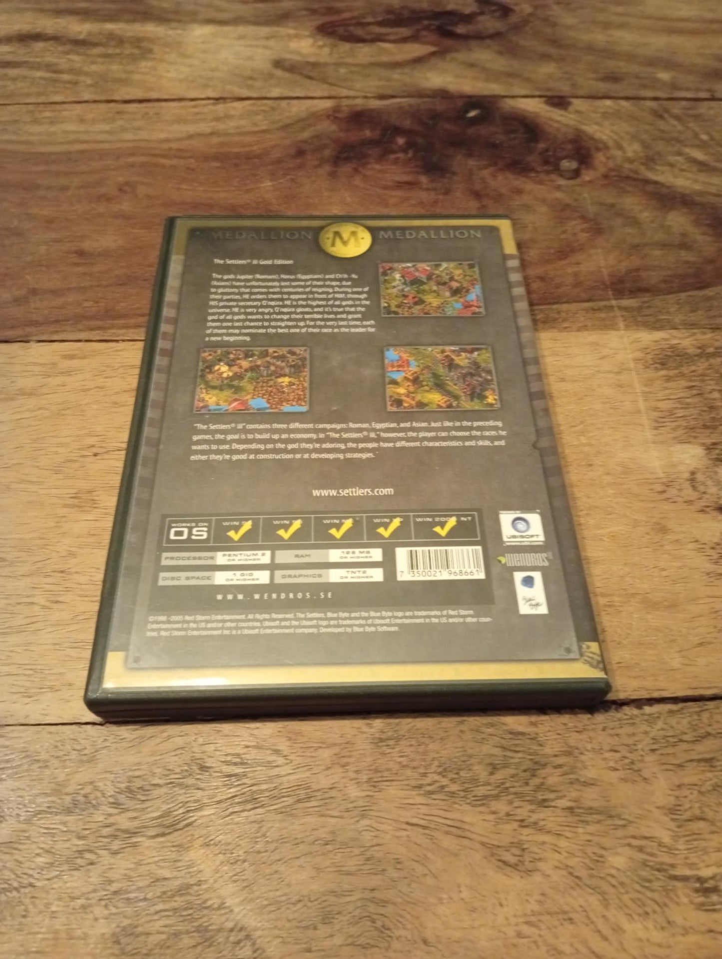 PC Game The Settlers III Gold Edition